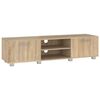 vidaXL TV Cabinet Sonoma Oak 140x40x35 cm Engineered Wood