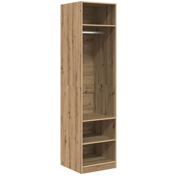 vidaXL Wardrobe with Storage Artisan oak Engineered Wood