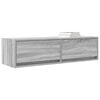 vidaXL TV Cabinet Grey sonoma 100 x 31 x 25.5 cm Engineered wood