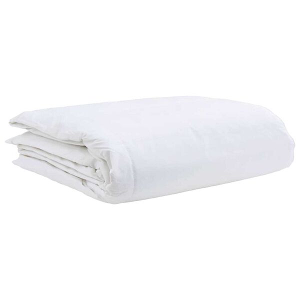 vidaXL Summer Duvet White 135 x 200 cm Feather
