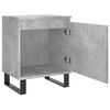 vidaXL Bedside Cabinets 2 pcs Concrete Grey 40x30x50 cm Engineered Wood