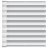 vidaXL Balcony Screen 120 x 400 cm Oxford Fabric Rectangular