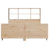 vidaXL Bed Frame without Mattress 150x200 cm King Size Solid Wood Pine