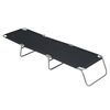Bo-Camp Camping Sunlounger Grey