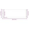 vidaXL Patio Retractable Side Awning 200x600 cm Cream