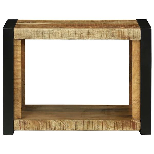 vidaXL Wall Cube with Shelf Brown 55 x 35 x 40 cm Solid Mango wood