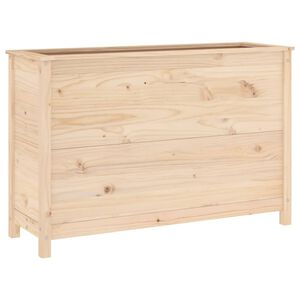 vidaXL Garden Raised Bed 119.5x40x78 cm Solid Wood Pine