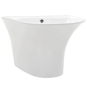 vidaXL Basin White 47 x 45 x 37 cm Glazed Ceramic