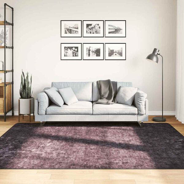 vidaXL Rug Washable 160x230 cm Anthracite
