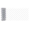 vidaXL Fence Post Silver 25 x 0.4 m (40 x 40 mm mesh) Steel