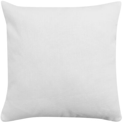 vidaXL Cushion Covers 4 pcs Linen-look White 40x40 cm