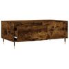 vidaXL Coffee Table Smoked Oak 90x50x36.5 cm Engineered Wood