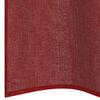 vidaXL Voile Curtains with Grommets 2 pcs Wine Red