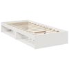 vidaXL Day Bed without Mattress White 90x200 cm Solid Wood Pine
