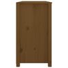 vidaXL Side Cabinet Honey Brown 100x40x72 cm Solid Wood Pine