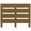vidaXL Headboard Honey Brown 100x3x80 cm Solid Wood Pine