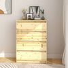 vidaXL Side Cabinet 60x36x84 cm Solid Firwood