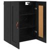 vidaXL Wall Mounted Cabinet Black Oak 69.5 x 34 x 90 cm