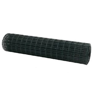 vidaXL Euro Fence Green 1 x 10 m PVC-coated iron