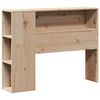 vidaXL Bookcase Bed without Mattress 90x190cm Solid Wood Pine