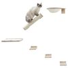 Kerbl Cat Climbing Wall Rocky 52x17x37 cm Nature and White