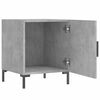 vidaXL Bedside Cabinet Concrete Grey 40x40x50 cm Engineered Wood
