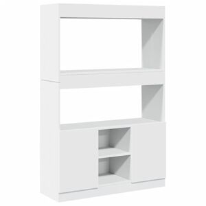 vidaXL Highboard&nbsp;White 92x33x140 cm Engineered Wood