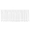 vidaXL Lace Curtain White 80 x 400 cm Polyester