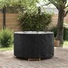 vidaXL Outdoor Furniture Cover Black 128 x 128 x 71 cm 210D fabric