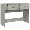 vidaXL Console Table Concrete Grey 100x39x75 cm Engineered Wood