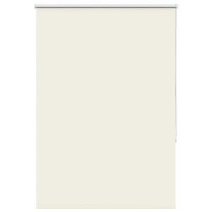 vidaXL Roller Blind Blackout Off White 110x175 cm Fabric Width 105.7 cm Polyester