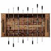 vidaXL Foosball Table Old Wood 125 x 60.5 x 80 cm Engineered Wood