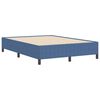 vidaXL Bed Frame Blue 160 x 200 cm Corduroy fabric
