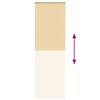 vidaXL Roller Blind Blackout Beige 70x230 cm Fabric Width 65.7 cm Polyester