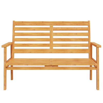 vidaXL Garden Sofa Bench 120 cm Solid Wood Acacia