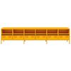 vidaXL TV Cabinet Mustard Yellow 202x39x43.5 cm Cold-rolled Steel