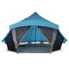 vidaXL Family Tipi Tent Folding Blue and Grey 508 x 470 x 300 cm