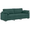 vidaXL Sofa Set 2 pcs Dark Green 219 x 77 x 82 cm Fabric