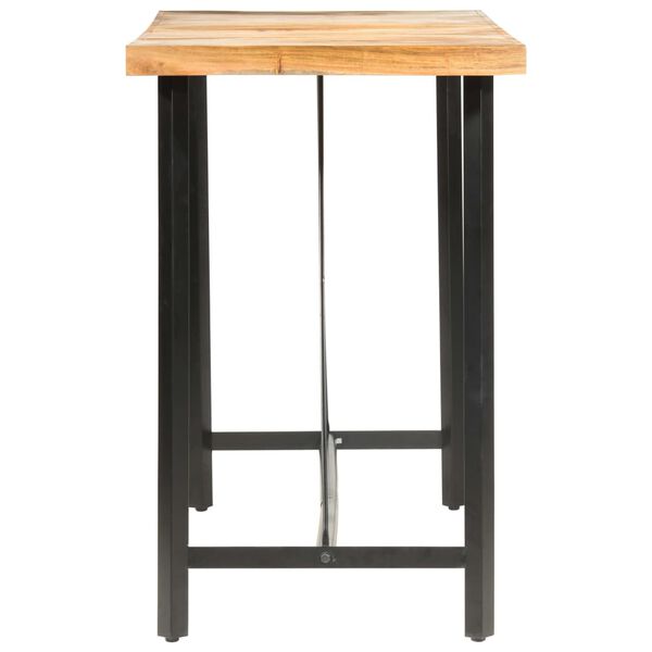 vidaXL Bar Table 180x70x107 cm Solid Acacia Wood
