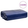 vidaXL Tarpaulin Blue 1.5x10 m 650 g/m&sup2;