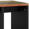 vidaXL Side Table 40x31x46 cm Solid Wood Reclaimed&Engineered Wood