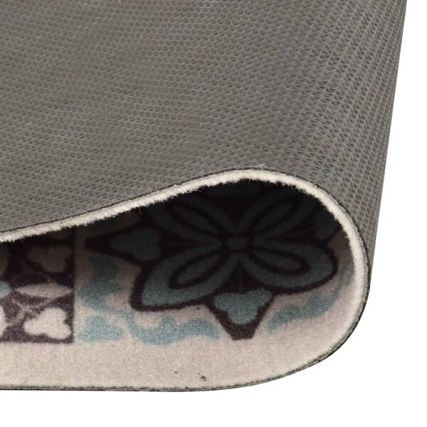 vidaXL Kitchen Carpet Washable Mosaic Colour 45x150 cm