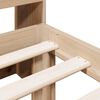 vidaXL Bookcase Bed without Mattress 90x190 cm Single Solid Wood Pine