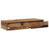 vidaXL Bed Drawers Old Wood 80 x 36.5 x 16.5 cm Engineered Wood