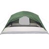 vidaXL Camping Tent with Porch 4-Person Green Waterproof