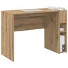 vidaXL Desk Artisan Oak 109 x 50 x 78 cm Engineered Wood