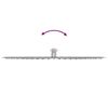 vidaXL Rain Shower Head Stainless Steel 304 50 cm Round
