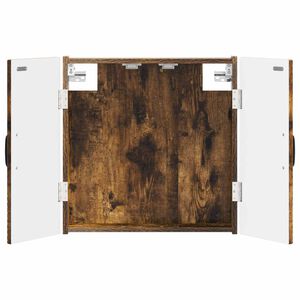 vidaXL Dartboard Cabinet HOORN Smoked Oak 52.5 x 10.5 x 53.5 cm