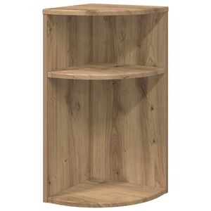 vidaXL End Table Artisan Oak 29.6 x 29.6 x 60 cm Engineered Wood