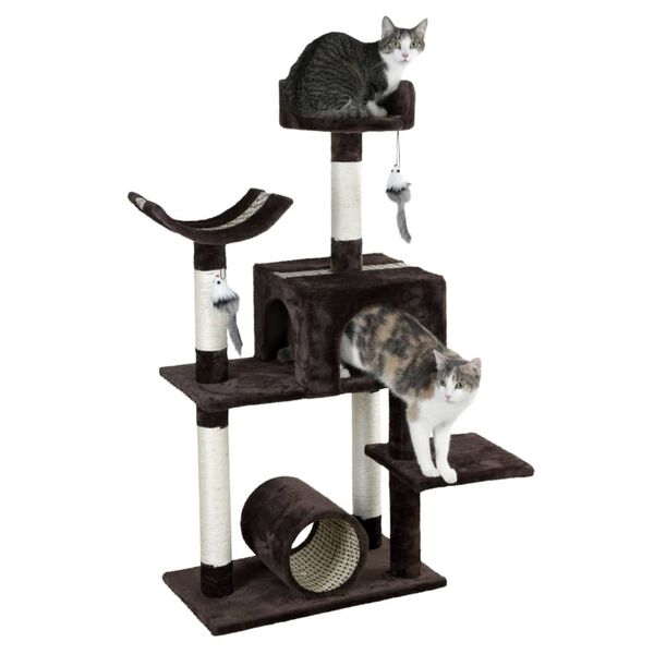 Kerbl Cat Tree Safari Big 122 cm Dark Brown